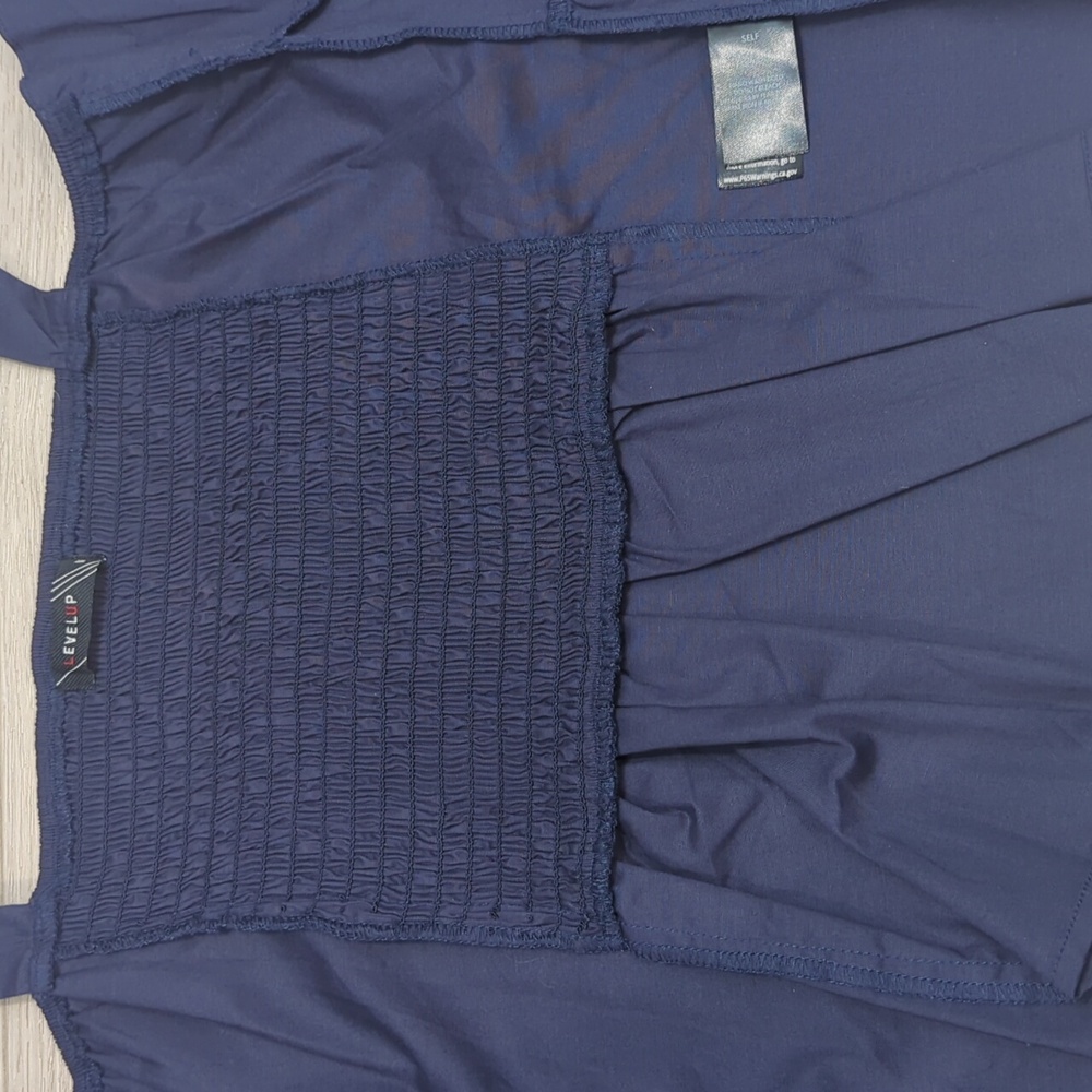 Blue Zip Up Top - Picture 8 of 10